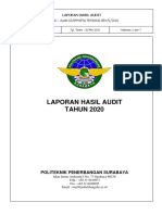 Laporan Hasil Audit 20 Mei 2020