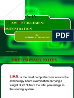 V.I.P's IN: AW Nforcement Dministration