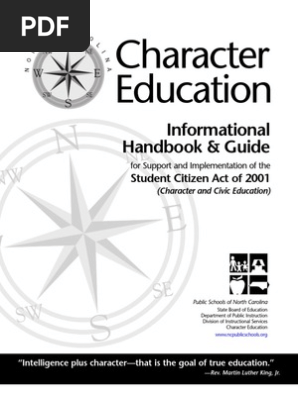 character education handbook