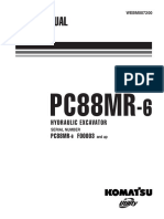 Komatsu PC88MR-6 Shop Manual WEBM007200