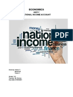 National Income Account - Unit 7