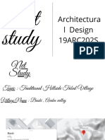 Net Study: Architectura L Design 19ARC202S