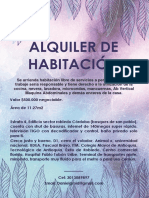 Alquiler de Habitación1