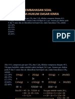 Soal HK - Dasar Kimia