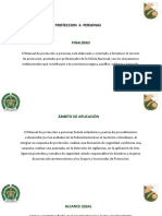 Protección a personas: Manual para la seguridad de dignatarios