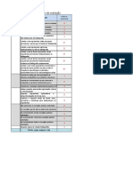 Critérios de avaliação para exame DM I