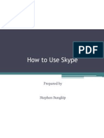 How To Use Skype