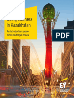 Doing Business in Kazakhstan: An Introductory Guide To Tax and Legal Issues