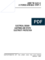 (Fundamental Handbook) Tm 5-811-3 Electrical Design - Lightning and Static Electricity Protection