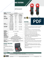 AEMC Ground Clamp On Meter