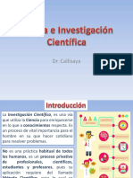 Ciencia e Investigación Científica