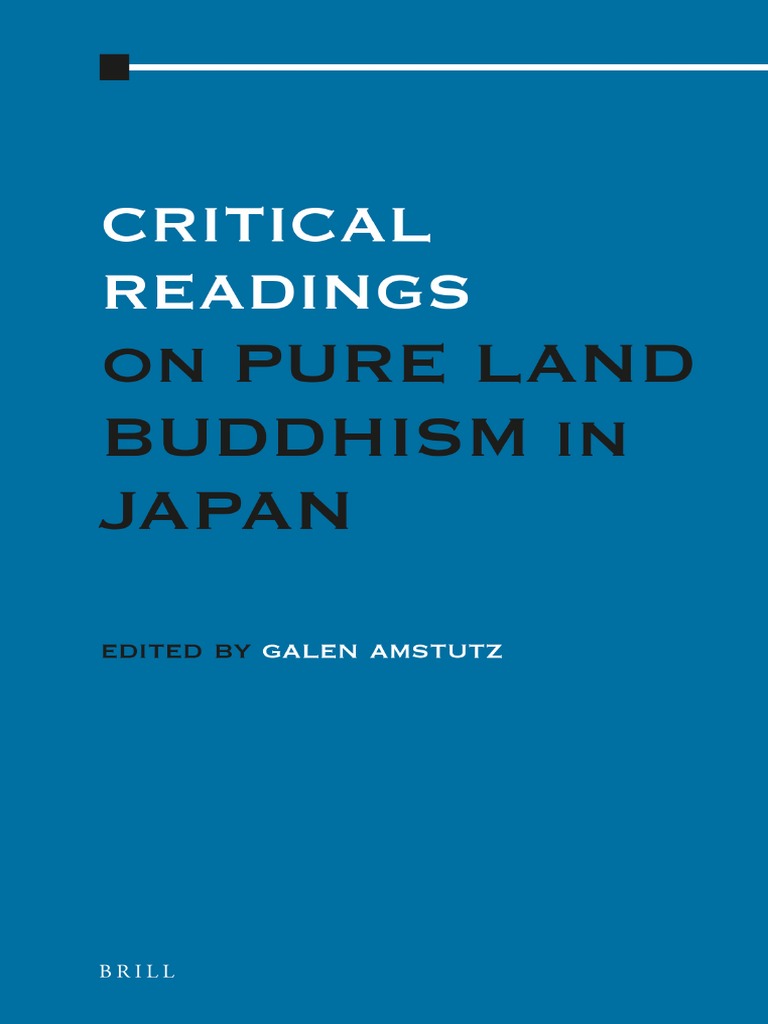 Critical Readings On Pure Land Buddhism in Japan - Vol 3 | PDF