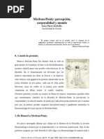 Maurice Marleau-Ponty - Percepcion Corporalidad y Mundo