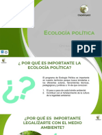 Ecología política: herramientas para la legalidad ambiental