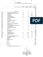 Presupuesto Tantarpata Sumado 2000 Flete Terrestre