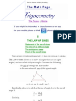 The Law of Sines, Including The Ambiguous Case