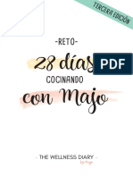 Reto 28 Días Cocinando Con Majo - Tercera Edición