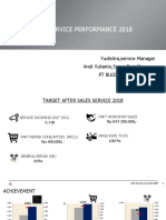 After Sales Service Performance 2018: PPD Internal Study of New FUSO "Relauch"