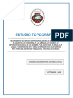 Informe Topografico Aa. Hh. Marcos Rios