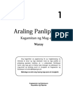 AP - Waray Unit 1 Learner's Material
