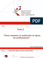 Tema 3 - Manteniendo La Motivación