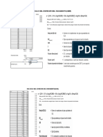 Calculo Del Espesor Del Pavimento (CBR) : 100 95 H Pav