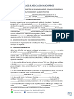 Determinación de La Individualidad, Domicilio o Residencia