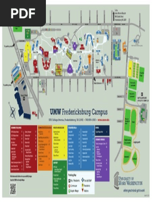 Mary Washington Campus Map Fredericksburg Campus Map 1 | Pdf | Violence