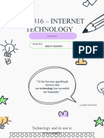 Edm 316 - Internet Technology