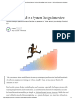 How To Succeed in A System Design Interview