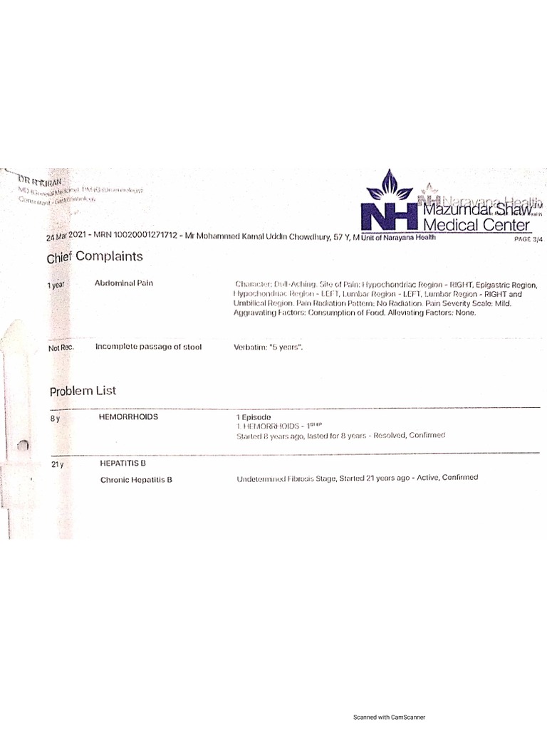 Doctor Report. | PDF