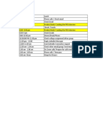 Bidesi Special TimeTable 