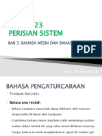 OK Bab 3 - Bahasa Mesin & Bahasa Himpunan - Eitd