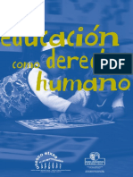 Educacion Derecho Humano