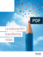 LA EDUCACION TRANSFORMA VIDAS 2020