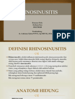 Tutorial Klinik RHINOSINUSITIS Fara