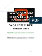 Worldbuilder Manual