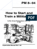 How To Start Train A Militia Unit PM 8 - 94 Text
