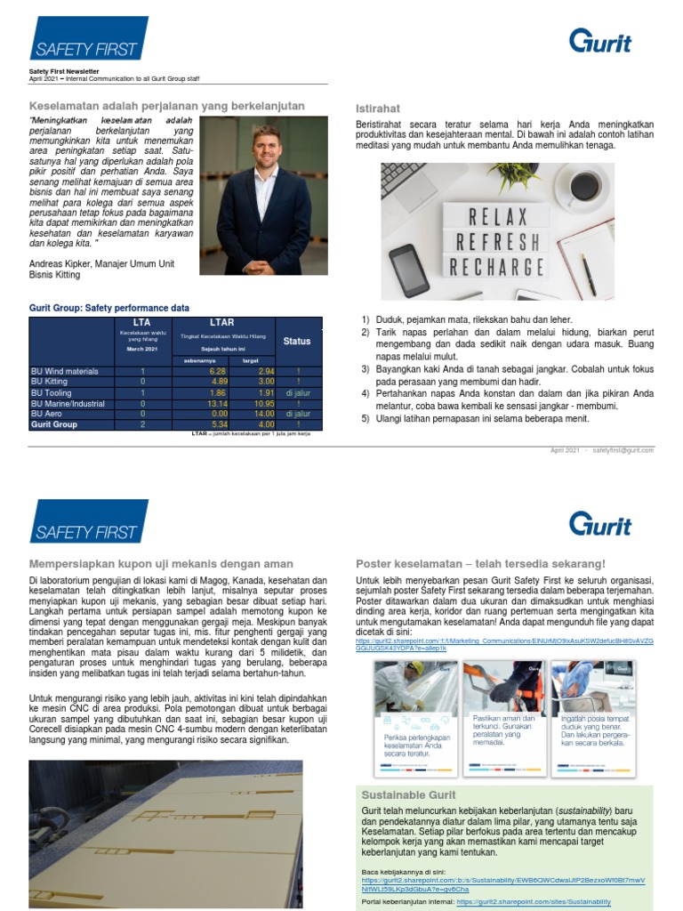 2021 04 IND-Safety-first Newsletter | PDF