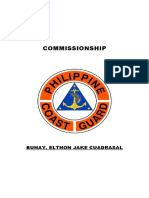 Commissionship: Buhay, Elthon Jake Cuadrasal