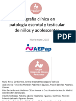 Ecografia Clinica en Patologia Escrotal y Testicular en Ninos y Adolescentes