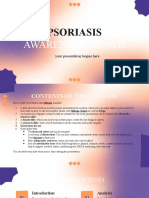 Psoriasis Awareness Month by Slidesgo