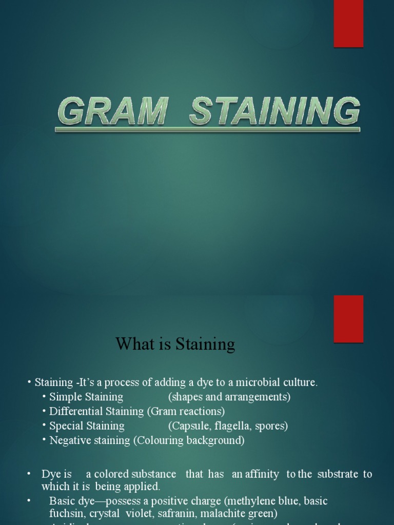 Understanding Bacterial Staining Methods | PDF | Staining | Organisms