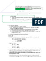 LKPD Rumus Selisih Dua Sudut