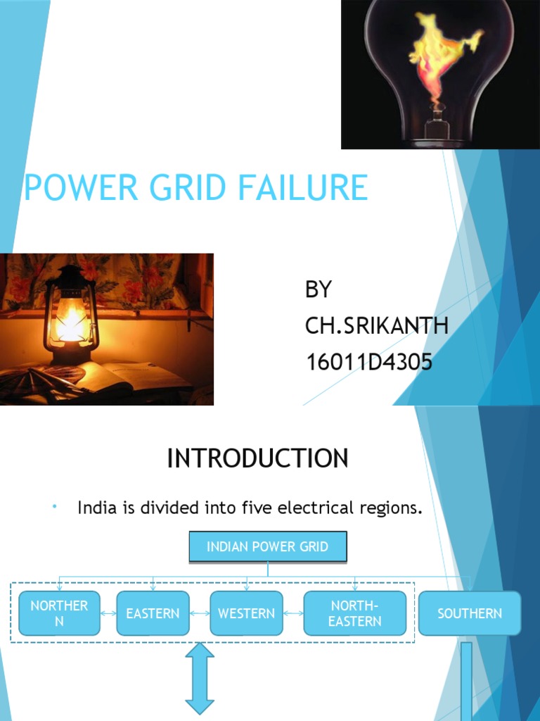 Power Grid Failure Pdf Electric Power Transmission Electrical Grid