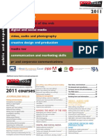 PMA Training Brochure 2011