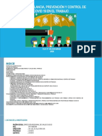 Plan de Vigilancia, Prevención Y Control de Covid 19 en El Trabajo