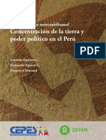 Concentración de La Tierra y Poder Político en El Perú