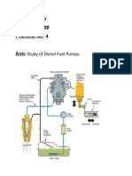 Harsh Parihar 0818ME181009 Practical No. 4: Study of Diesel Fuel Pumps