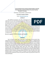 Upaya Meningkatkan Ekonomi Mandiri Di Masa Pandemi Melalui Pelatihan Teknologi Aquaponik Terhadap Kelompok Masyarakat Desa Patakan Kecamatan Sambeng Kabupaten Lamongan